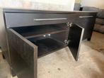 zwarte lage kasten, dressoir, Huis en Inrichting, Ophalen, Gebruikt