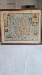 Carte de l'Angleterre et du Pays de Galles 1579, Neuf, British Museum, Enlèvement, 20e siècle ou après