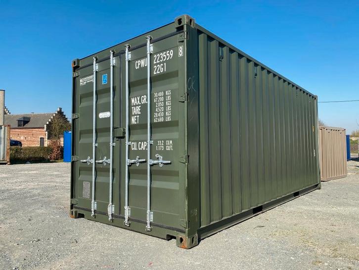 Container de stockage 20 pieds (6m) Standard /Occasion, Articles professionnels, Machines & Construction | Abris de chantier & Conteneurs