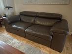 divan électrique cuir, Maison & Meubles, Enlèvement, Cuir