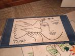 Picasso limited edition collectie 143/500 wandtapijt/karpet, Antiek en Kunst, Ophalen