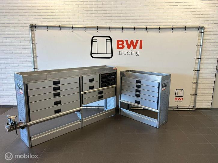 Aluca set bedrijfswageninrichting L+R complete inrichting, Autos : Divers, Autos divers Autre, Enlèvement ou Envoi