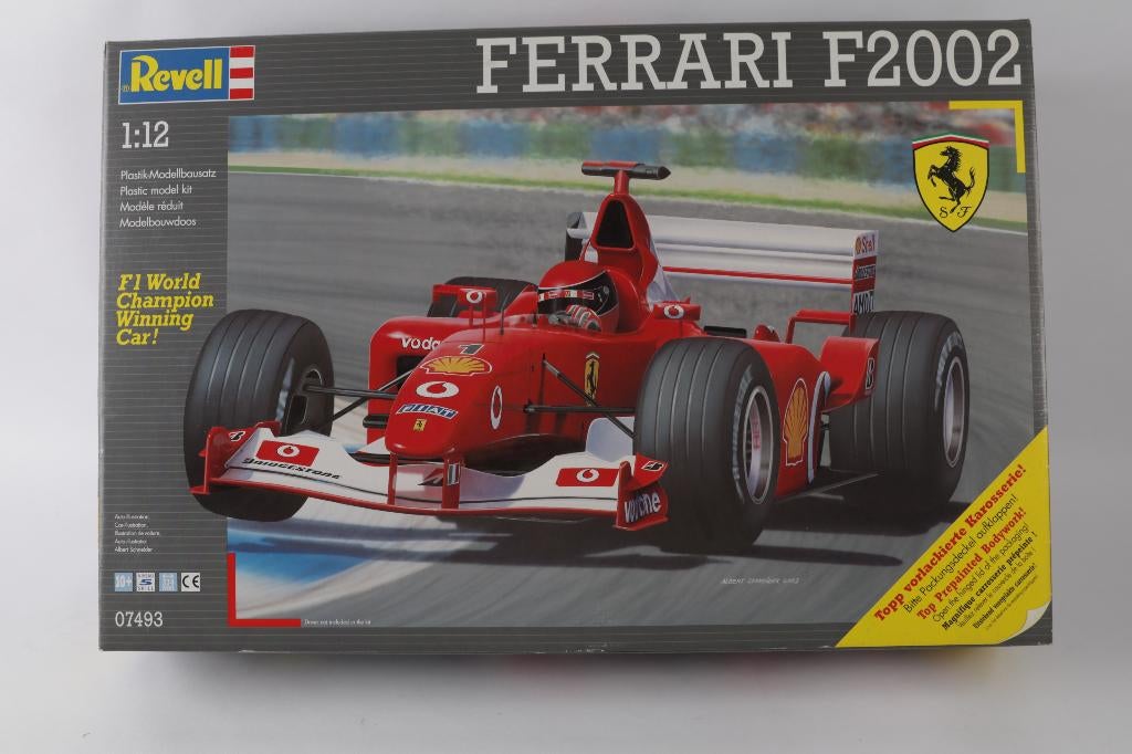 1/12 Revell Ferrari F2002 Revell 1/12 avec motifs Tabu, Hobby & Loisirs créatifs, Modélisme | Voitures & Véhicules, Info.de@carrera.revell.com