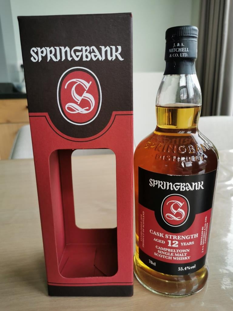 Springbank 12y 14.4.21, Collections, Vins, Enlèvement ou Envoi