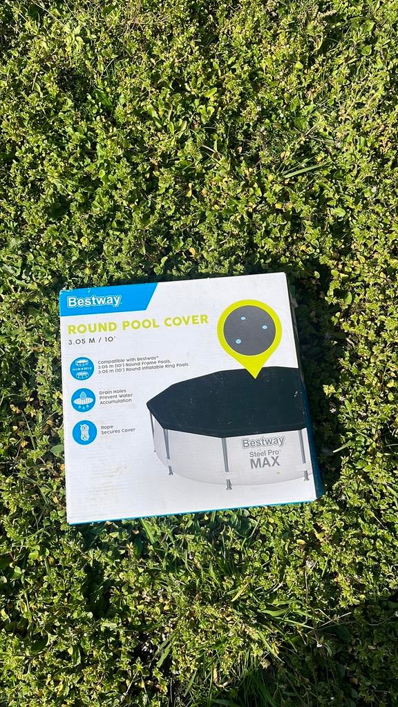 Bestway - Round Pool Cover, Tuin en Terras, Ophalen, Nieuw