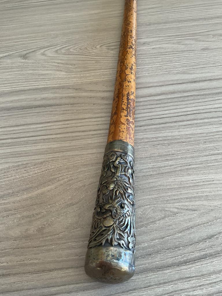 Wandelstok antiek 19e eeuw China, Divers, Bâtons de marche, Enlèvement ou Envoi