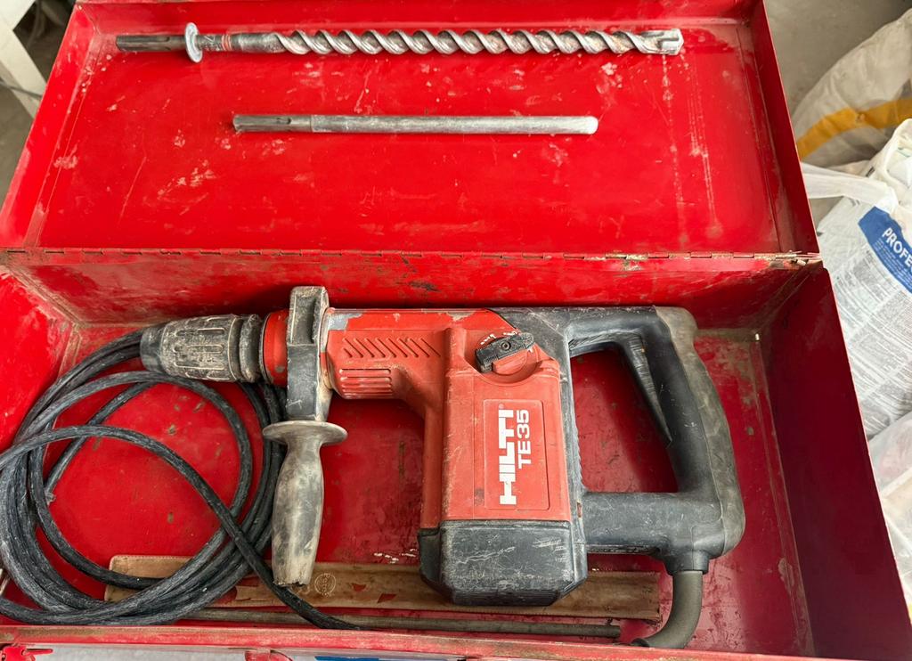 Perforateur Hilti te35, Ophalen, Gebruikt