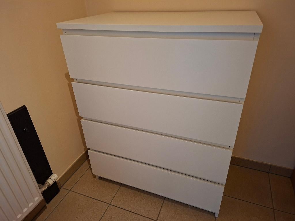 IKEA Malm ladekast, Huis en Inrichting, Kasten | Ladekasten, Ophalen, Gebruikt, 100 tot 150 cm, 50 tot 100 cm