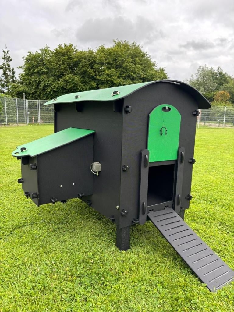 Pluverdi kunststof kippenhok: OP VOORRAAD KippenshopJordi, Dieren en Toebehoren, Ophalen of Verzenden, Nieuw