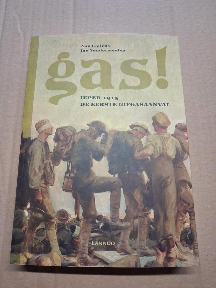 warbook = Attaque au gaz d'Ypres, Première Guerre mondiale.., Collections, Objets militaires | Général, Armée de terre, Enlèvement ou Envoi