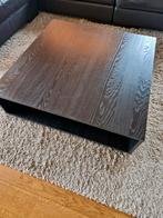 Zwarte donkerbruine salontafel, Ophalen, Zo goed als nieuw