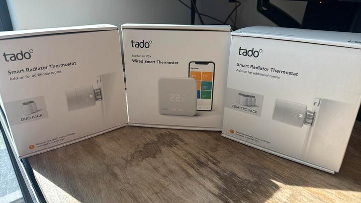 Tado slimme radiator, Bricolage & Construction, Thermostats, Comme neuf, Enlèvement