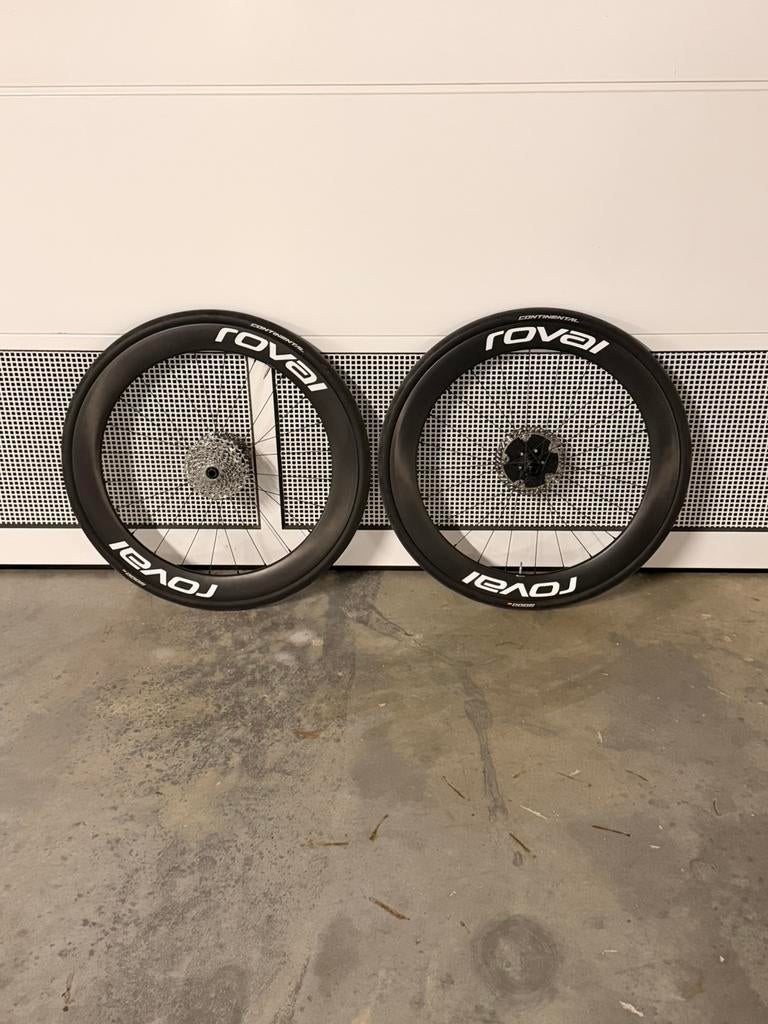 Carbon wheels disc 60mm, Ophalen of Verzenden, Zo goed als nieuw, Carbon