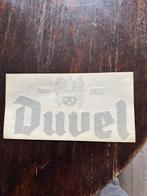 duvel sticker zwarte letters, Verzamelen, Biermerken, Ophalen of Verzenden, Nieuw, Overige typen, Duvel