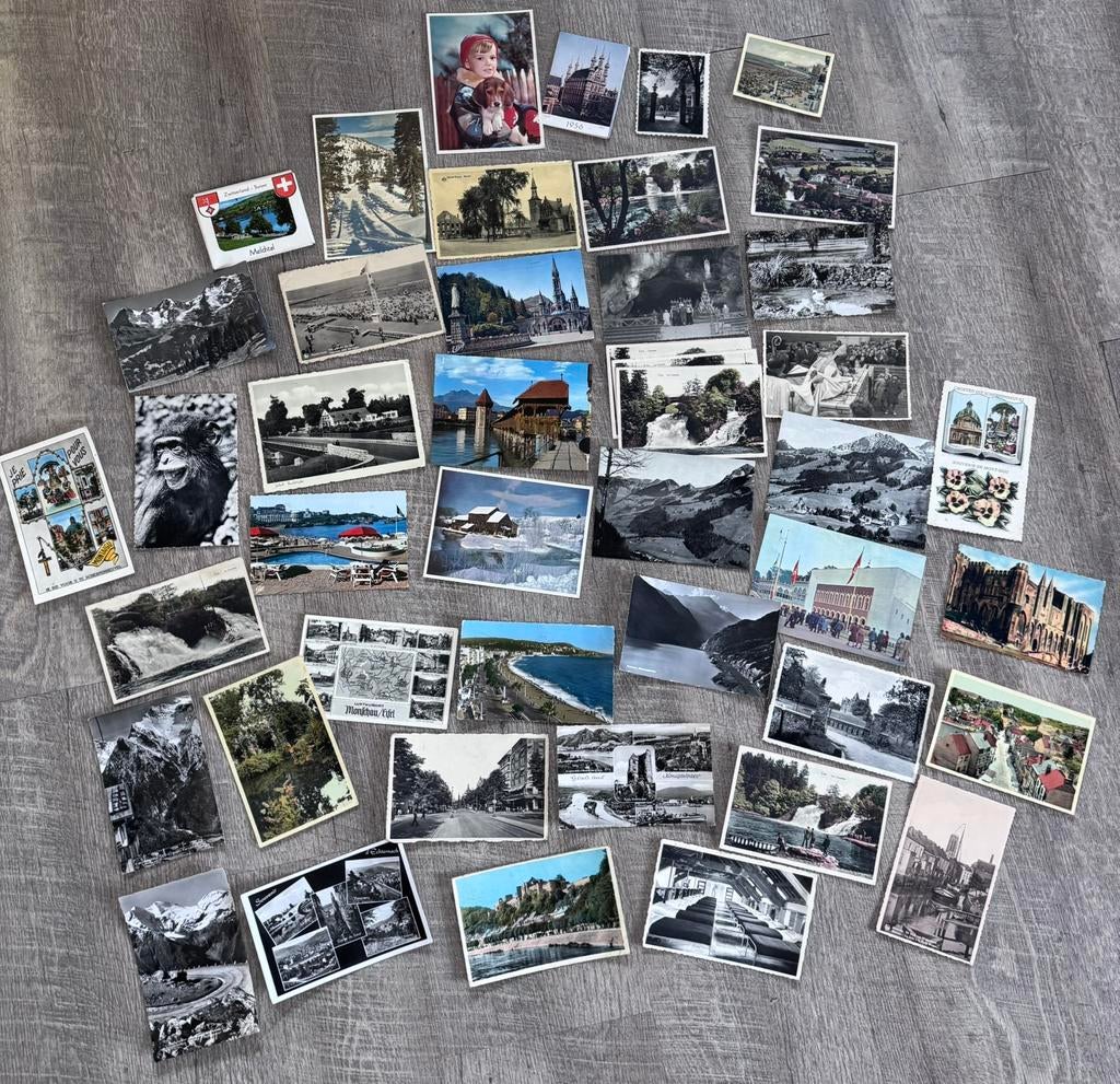 Cartes postales anciennes, Enlèvement ou Envoi