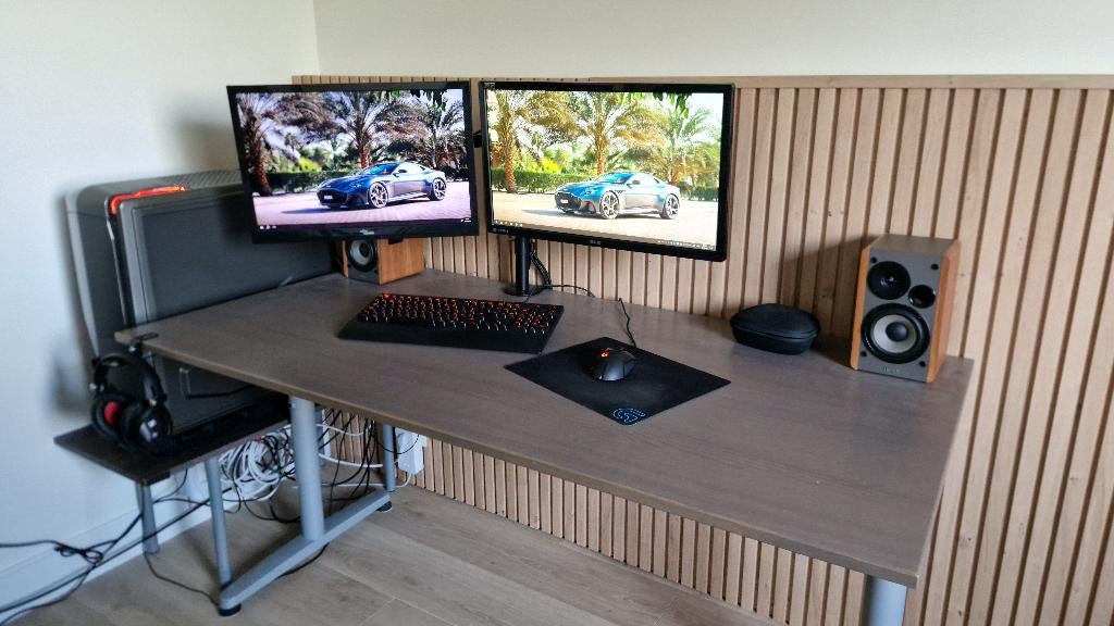 Setup Gaming Complet, Le pc est monté avec différentes marques, Avec carte vidéo, Utilisé, HDD