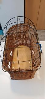 Honden fietsmand, Ophalen, Zo goed als nieuw, Riet