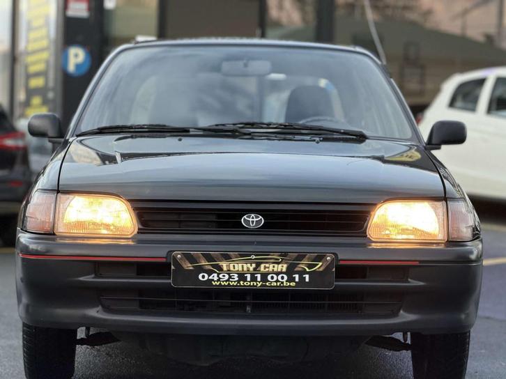 Toyota Starlet 1.0i* Voiture très propre Old timer*✅✅, Auto's, Oldtimers, Bedrijf, Te koop, Metaalkleur, Radio, Toyota, Benzine
