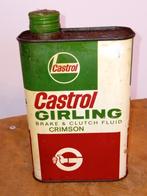Bidon d'huile Castrol Girling rare, Enlèvement ou Envoi, Comme neuf