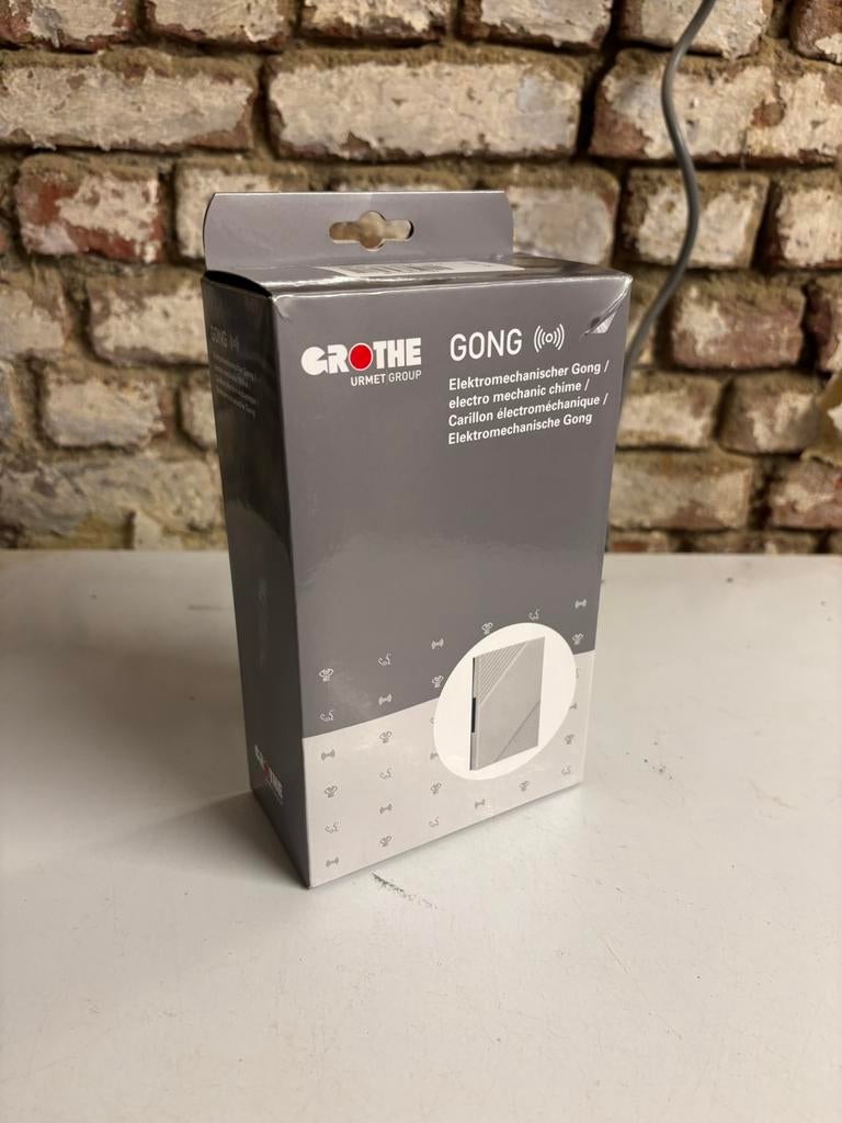 Grothe Elektromechanische Gong 169 BW, Verzenden, Nieuw