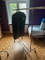 Kledingrek op wielen, uitschuifbaar H154cm B 173cm, Ophalen, Zo goed als nieuw