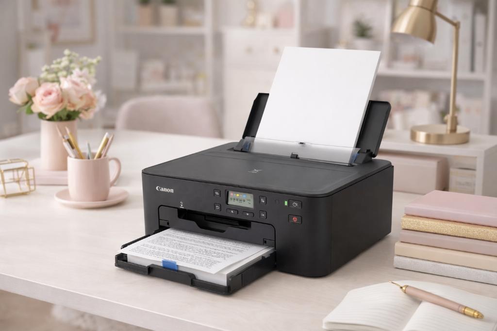 Canon Pixma TS705a printer, Computers en Software, Printers, Gebruikt, Printer, Inkjetprinter, Kleur printen, Draadloos, Ingebouwde Wi-Fi