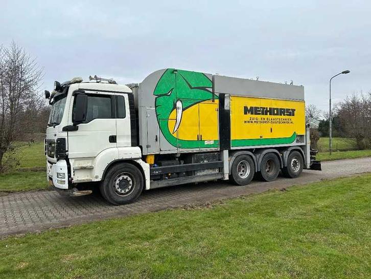 2012 MAN TGS 35.480 8x4 Grondzuiger Vrachtwagen, Auto's, Vrachtwagens, Bedrijf, MAN, Overige brandstoffen, Euro 5