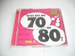 2 CD S - STUDIO BRUSSEL - WAS HET NU 70 OF 80  VOL 6, Ophalen of Verzenden, Zo goed als nieuw, Pop