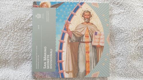 Saint-Marin FDC set 2018, Timbres & Monnaies, Monnaies | Europe | Monnaies euro, Série, Autres valeurs, Saint-Marin, Enlèvement ou Envoi