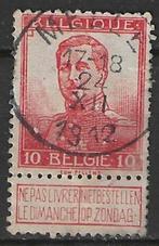Belgique 1912 - Yvert/OBP 111 - Roi Albert Ier (ST), Timbres & Monnaies, Timbres | Europe | Belgique, Envoi, Affranchi, Oblitéré