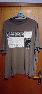 T-shirt 6XL gris avec motif homme, Vêtements | Hommes, Porté, Autres tailles, Enlèvement ou Envoi, Gris