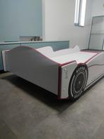 Kinderbed, Rouge, Racewagen, 90 cm, Une personne