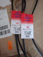 2 Courroies de tracteur ou tondeuse neuve, Jardin & Terrasse, Tondeuses autoportées, Enlèvement, Neuf
