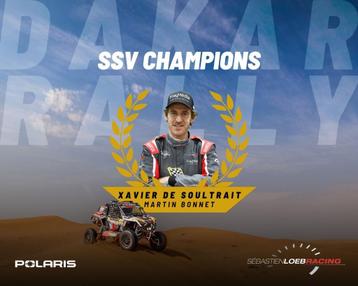 buggy ssv Polaris RZR PRO R Dakar winner 2024