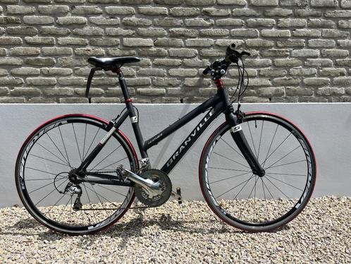 Granville feather hybride damesfiets, Fietsen en Brommers, Fietsen | Dames | Damesfietsen, Gebruikt, Overige merken, Versnellingen
