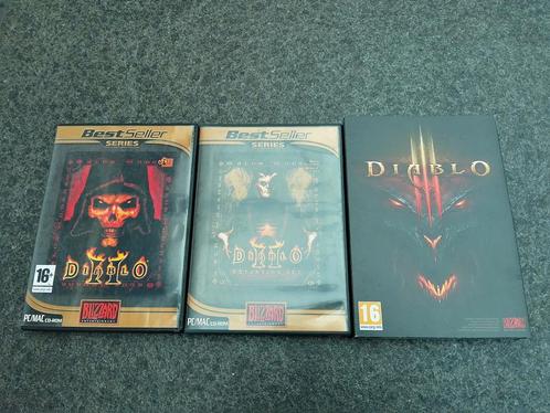 CIB Diablo II (2) & Diablo III (3) "Ensemble de luxe", Consoles de jeu & Jeux vidéo, Jeux | PC, Comme neuf, Enlèvement ou Envoi
