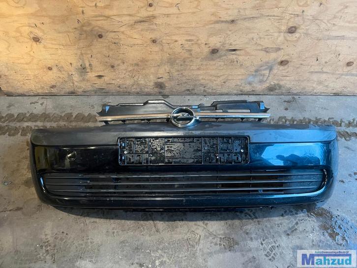 opel corsa c zwart Z20R voorbumper 2000-2005, Auto-onderdelen, Carrosserie, Bumper, Opel, Gebruikt