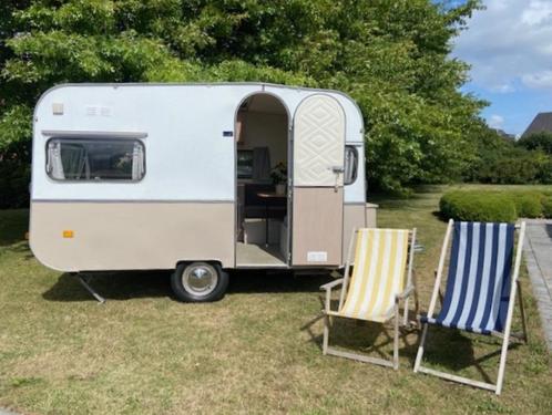 Retro Caravan DE ROECK, Caravans en Kamperen, Caravans, Particulier, tot en met 4, 500 - 750 kg, Standaardzit, Overige merken