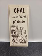 Walthery plaque en plastique en wallon, Enlèvement ou Envoi, Comme neuf