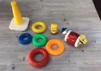 Fisher-Price ringentoren Ambitoys clown en duikelvarken, Ophalen of Verzenden, Zo goed als nieuw