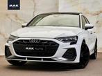 Audi A3 Sportback 35 TFSI S Edition, MJ2025, 19'', pano, SON, Automaat, Spraakbediening, Zwart, Wit