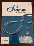 Actimath à l'infini 3 - Manuel, Livres, Enlèvement ou Envoi, Van in, Comme neuf, Secondaire