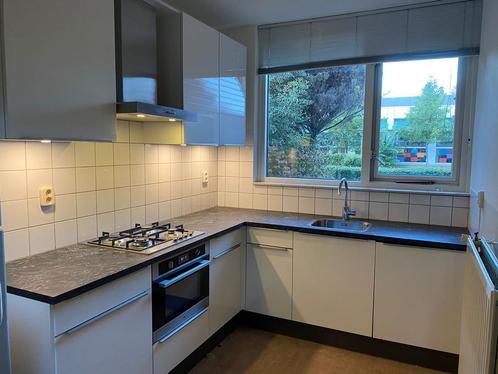 Complete Hoekkeuken Inclusief Apparatuur + GEDEMONTEERD, Huis en Inrichting, Keuken | Complete keukens, Hoekkeuken, Wit, Hout
