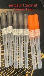 Catheter pour piercings 1.2mm et 1.6mm, Enlèvement ou Envoi, Neuf