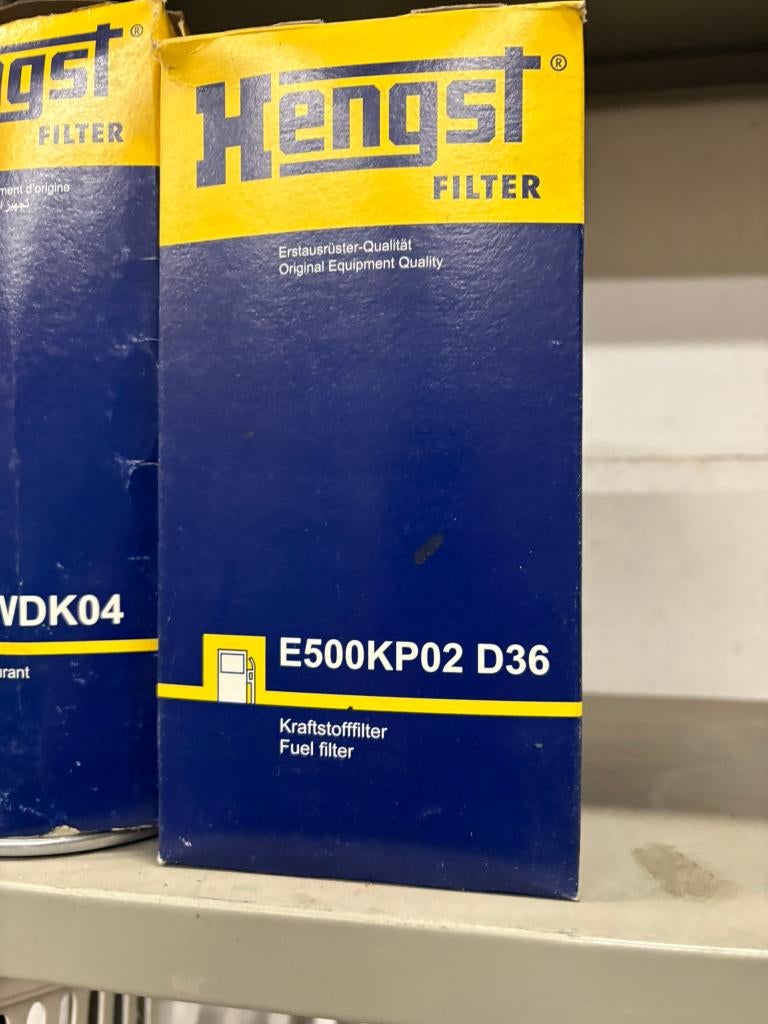 Brandstoffilter Hengst E500KP02 D36, Ophalen of Verzenden, Nieuw, Overige merken, Filters