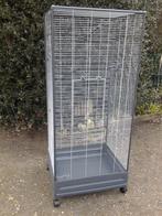 nieuwe volière op wielen grijs, Enlèvement ou Envoi, Neuf, Volière