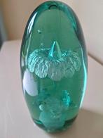 19th Century Victorian Glass Paperweight Foil Flower & Pot, Antiek en Kunst, Ophalen of Verzenden
