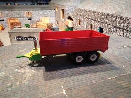 Siku 2-assige rode kiepwagen, Hobby en Vrije tijd, Modelauto's | 1:32, Zo goed als nieuw, Tractor of Landbouw, SIKU, Ophalen of Verzenden