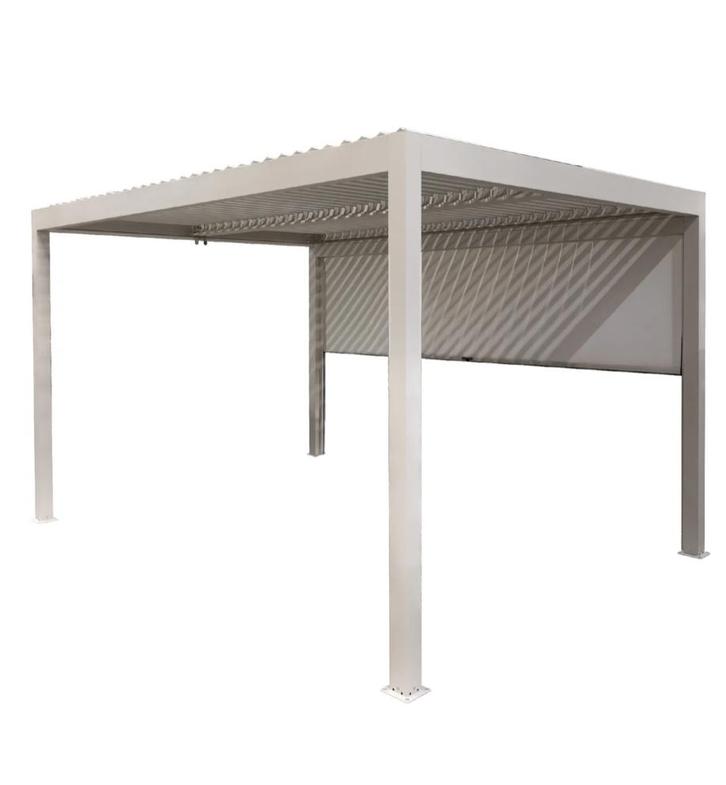 Pergola Mirador - 3x4m - NEUVE - Crème - Auvent à lattes, Jardin & Terrasse, Jardin & Terrasse Autre, Neuf, Enlèvement ou Envoi