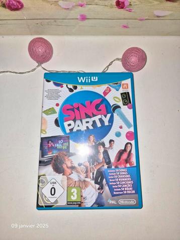 Sing Party Wii U  beschikbaar voor biedingen